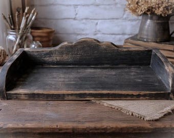 Primitive Wood Decorative Board/Tank Cover