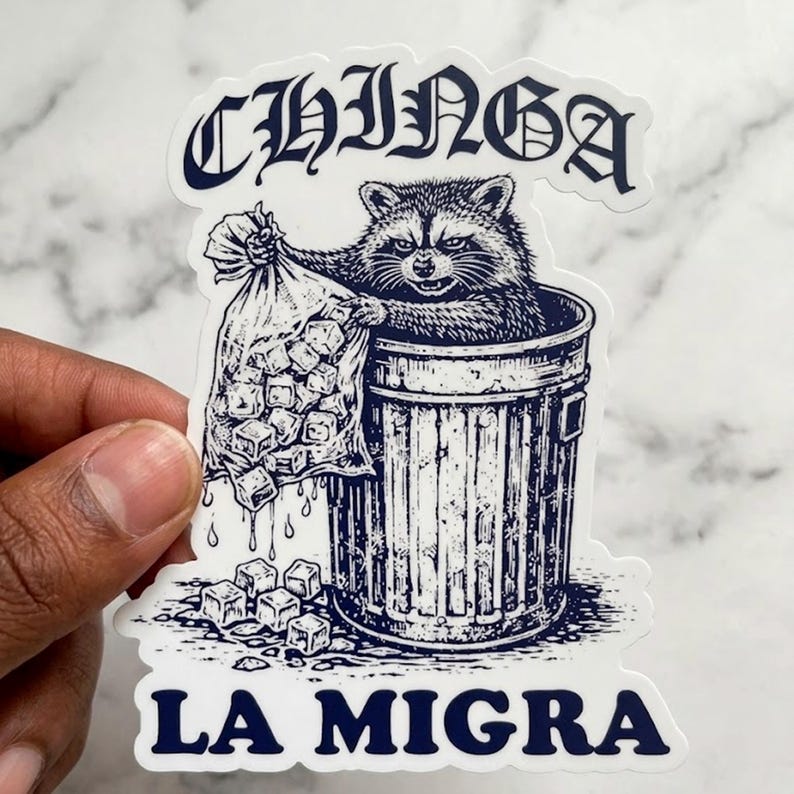 Chinga La Migra Raccoon Meme , Anti ICE Pro Immigration Immigrant ...