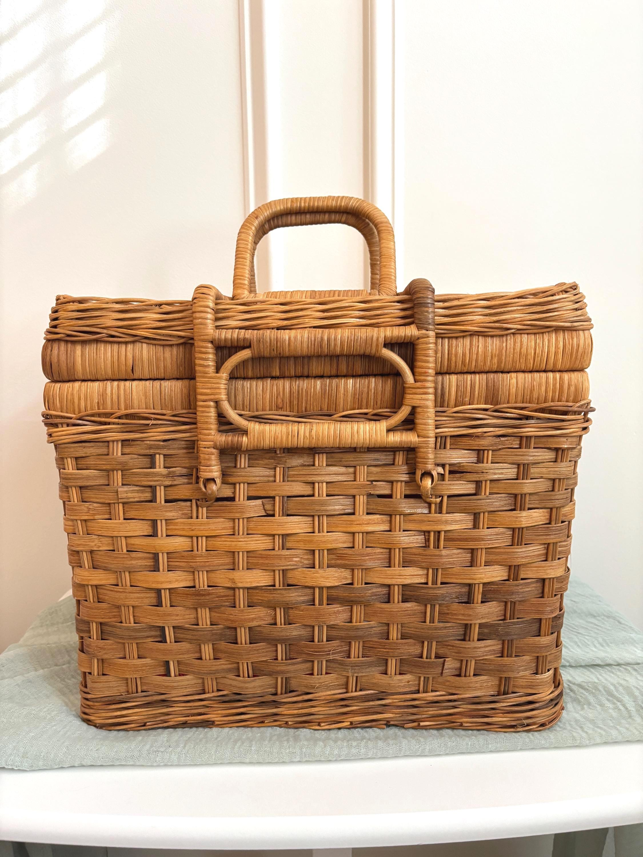 Vintage Basket Purse - Etsy