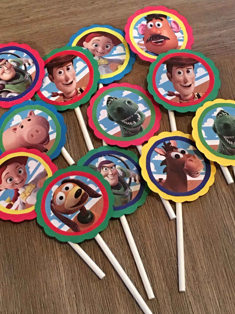toy story cupcake topper