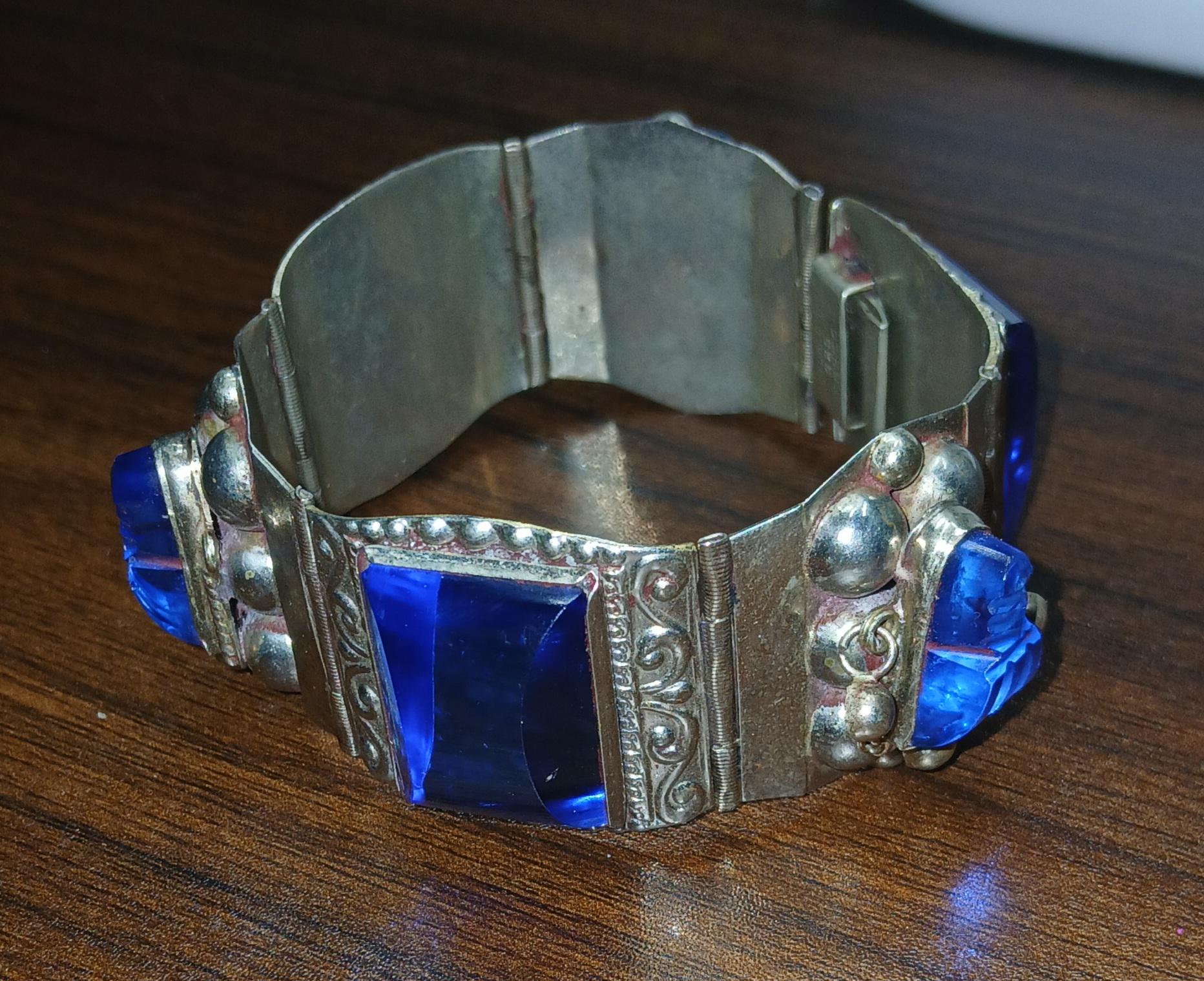 Taxco Silver Bracelet Aztec - Etsy