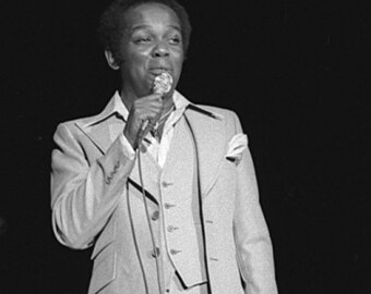 Poster Lou Rawls 8 x 12, 1977