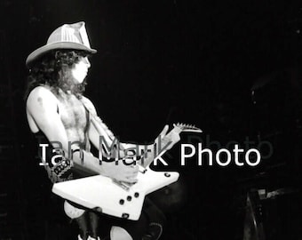 Paul Stanley - Kiss Rock Band 8 X 12 Photographie 1977