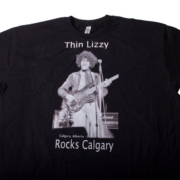 Thin Lizzy T Shirt, Vintage Rock T Shirt