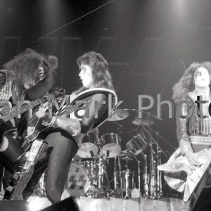 Kiss Rock Band 8x12  1977 Poster