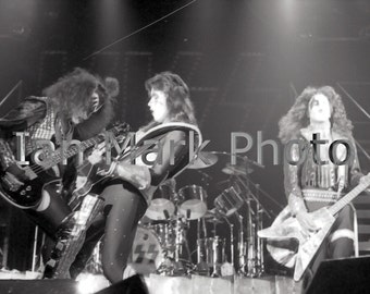 Poster Groupe de rock Kiss 8 x 12, 1977