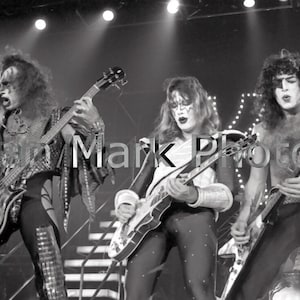 Kiss Rock Band 8x12 OR Poster