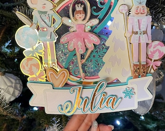 Ballerina topper, Nut Cracker cake topper, Ballerina, Nutcracker