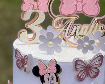 Minnie Cake topper, custom topper