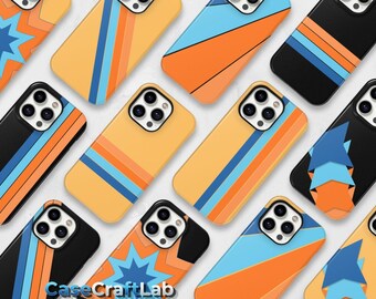 Stripes Vintage Aesthetic Cover Phone Case - iPhone 17 Pro Max, 16, 15, 14, 13, Samsung S26, 25, 24, 23 Ultra, Pixel 10, 9