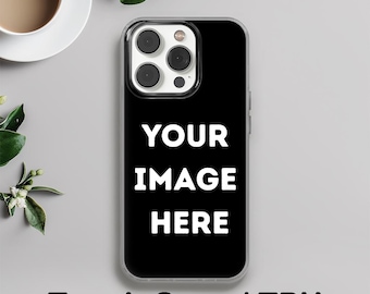 Personalized Custom Image Phone Case, TPU Gel Cover for iPhone, Samsung, Pixel