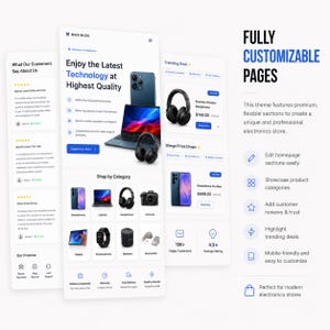 electronics shopify, shopify electronics, tech store theme, electronics theme, shopify template, shopify website, responsive theme, gadget store, tech shop design, online store theme, mobile friendly, electronics store, shopify ecommerce