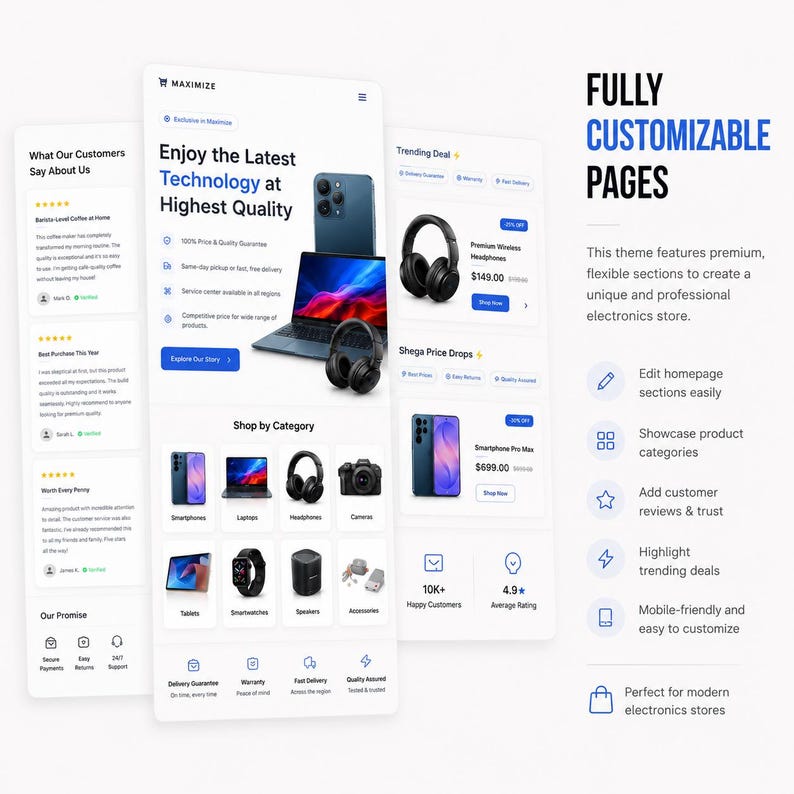 electronics shopify, shopify electronics, tech store theme, electronics theme, shopify template, shopify website, responsive theme, gadget store, tech shop design, online store theme, mobile friendly, electronics store, shopify ecommerce