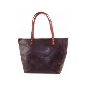 VENTE !! Sac à main avec sac cabas pleine fleur de vachette boucle de fermeture éclair-poche-clé.