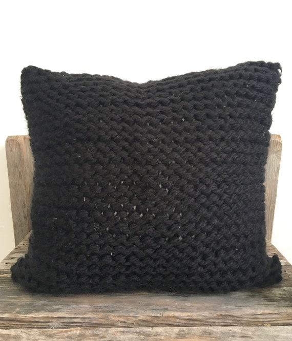 modern black throw pillows