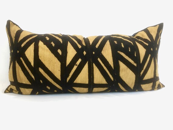 mudcloth floor pillow