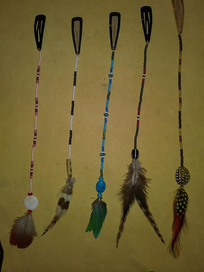 Native American Inspired Hair Clips Etsy