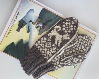 Childs  Mittens  in Scandinavian Vintage-inspired Design  NILS