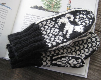 Mittens for Child in Scandinavian StyleTHEO