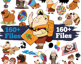 Bundle Up Movie Svg Png, Balloon House Svg, Carl And Ellie Clipart Svg, Adventure Is Out There Shirt Magical Kingdom Svg Family Vacation Svg