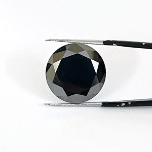 8～10カラット ブラックダイヤモンド ルース カルボナード ブリリアントカット ペンダント用 素晴らしい輝き AAA認定品質！