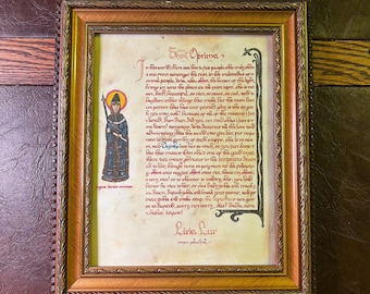Personalized Handmade Illuminated Art- Icon(s) With Custom Text