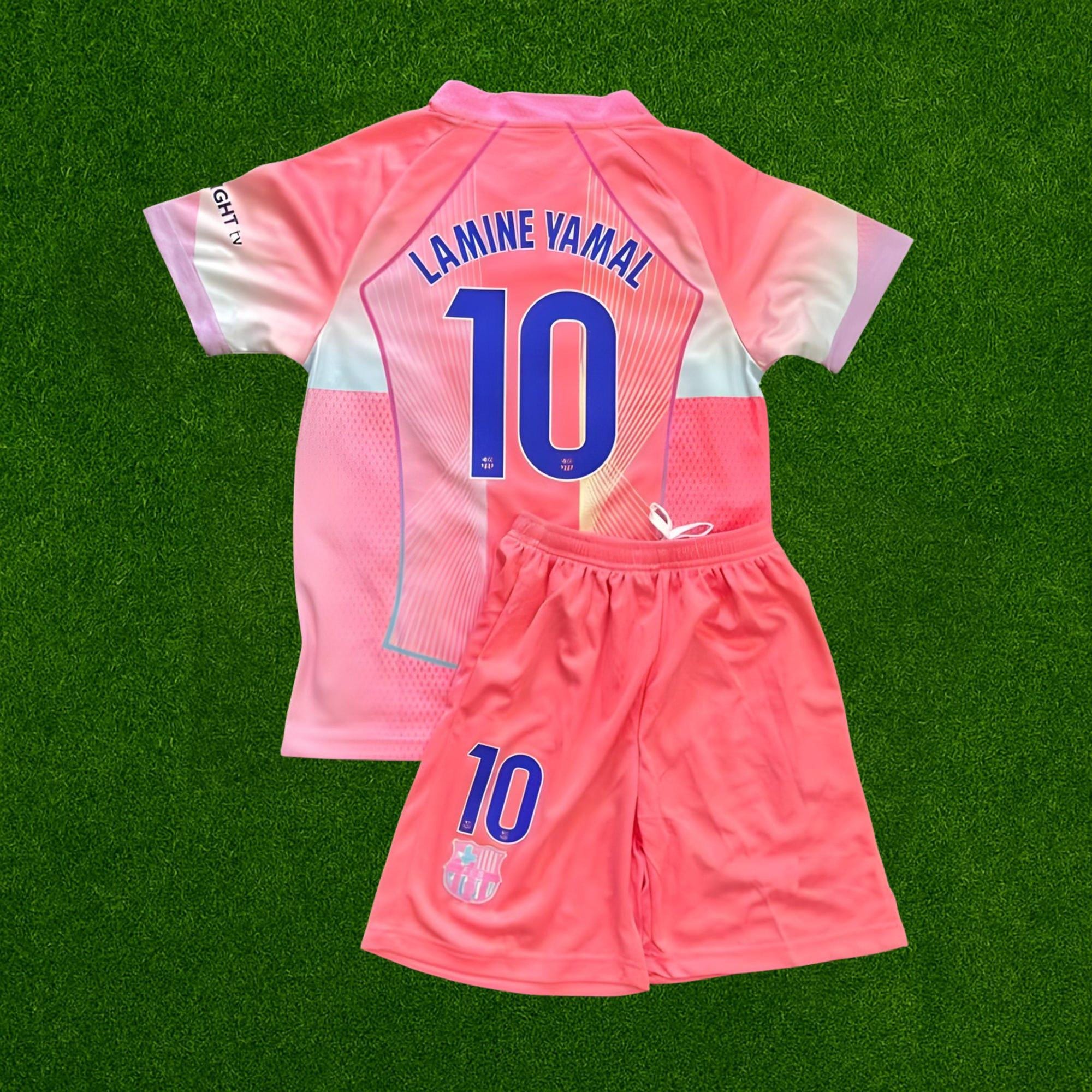 Lamine Yamal Jersey Pink - Etsy