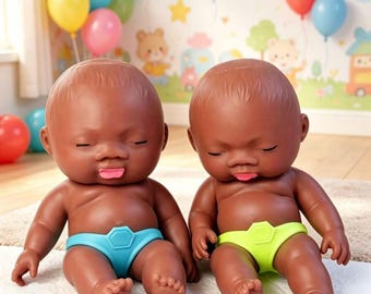 Squishy Baby Stress Toy, Soft Silicone Decompression Doll, Anxiety Relief Fidget (1400mm)