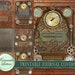 Steampunk printable journal covers industrial digital | Etsy