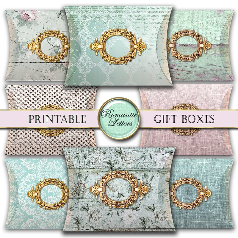 Printable Favor Box - Etsy