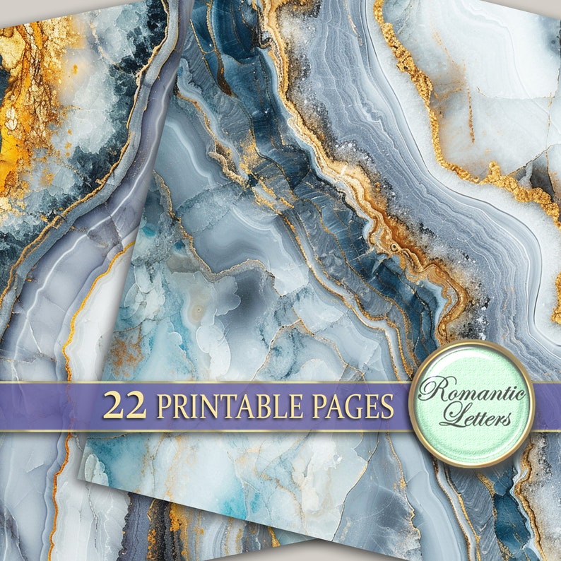 Marble Stone Texture digital paper pack digital Scrapbook decoupage digital paper marble digital photography background marble stone paper image 10