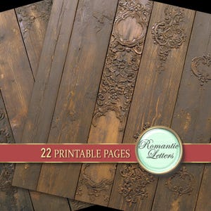Autumn digital newborn photography backdrop Halloween Digital rustic background Old wood background texture newborn room floor rustic wall image 3