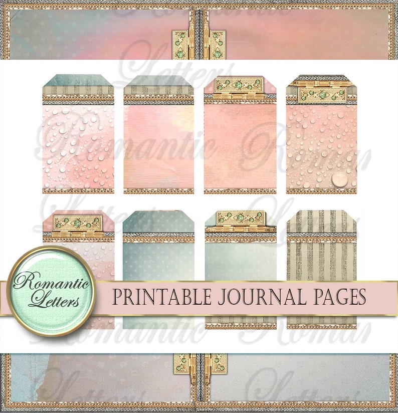 Printable Junk Journal Kit Printable Junk Journal Paper Craft | Etsy