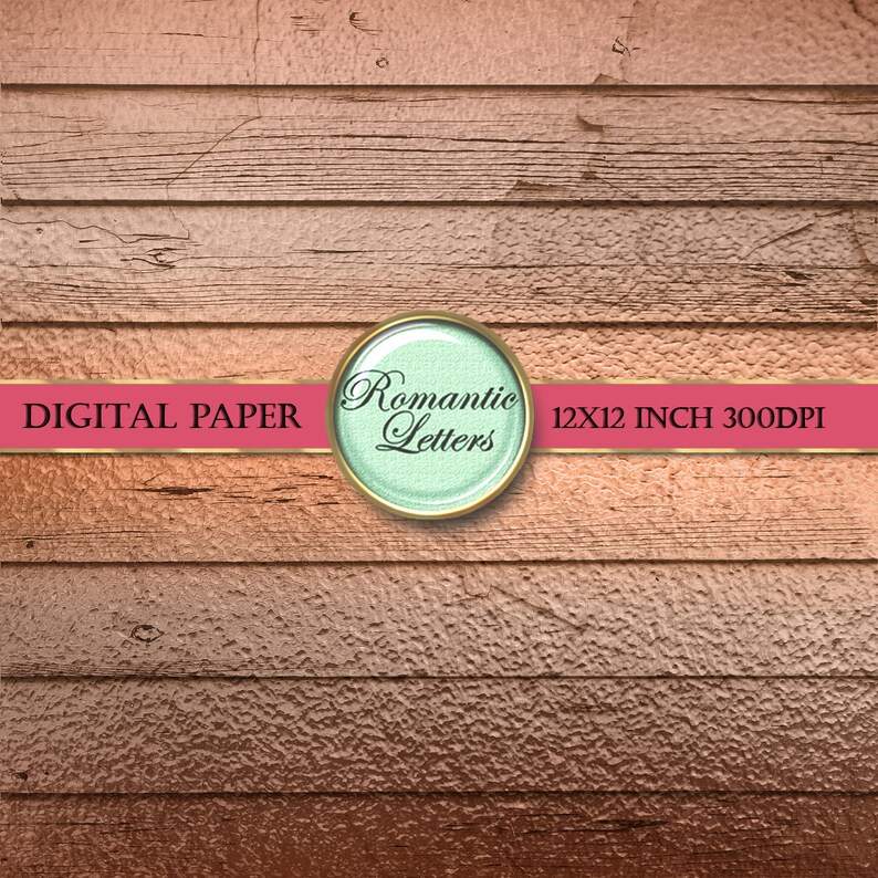 Rose gold digital scrapbook paper 12x12 scrapbook background | Etsy