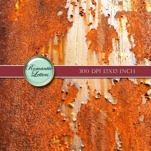 Digital Rust Texture Digital Photography Background Digital Industrial ...