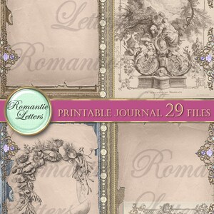 Printable Junk Journal Kit Victorian Digital Scrapbooking Victorian ...