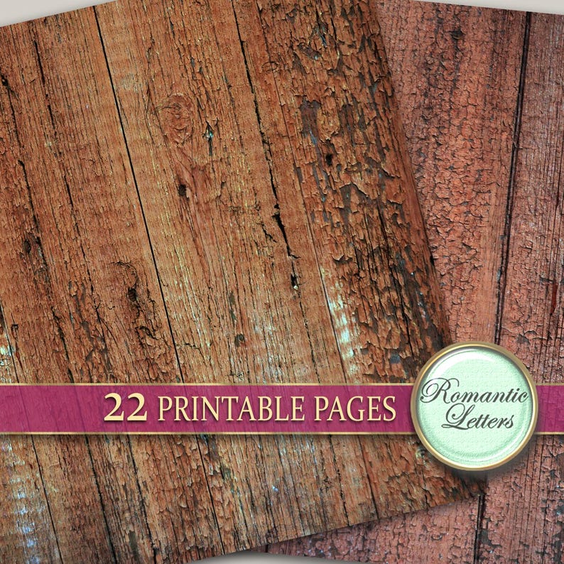 Autumn digital paper background Grunge digital scrapbook paper pack wall autumn rustic wood texture photo backdrop background paper fall image 10