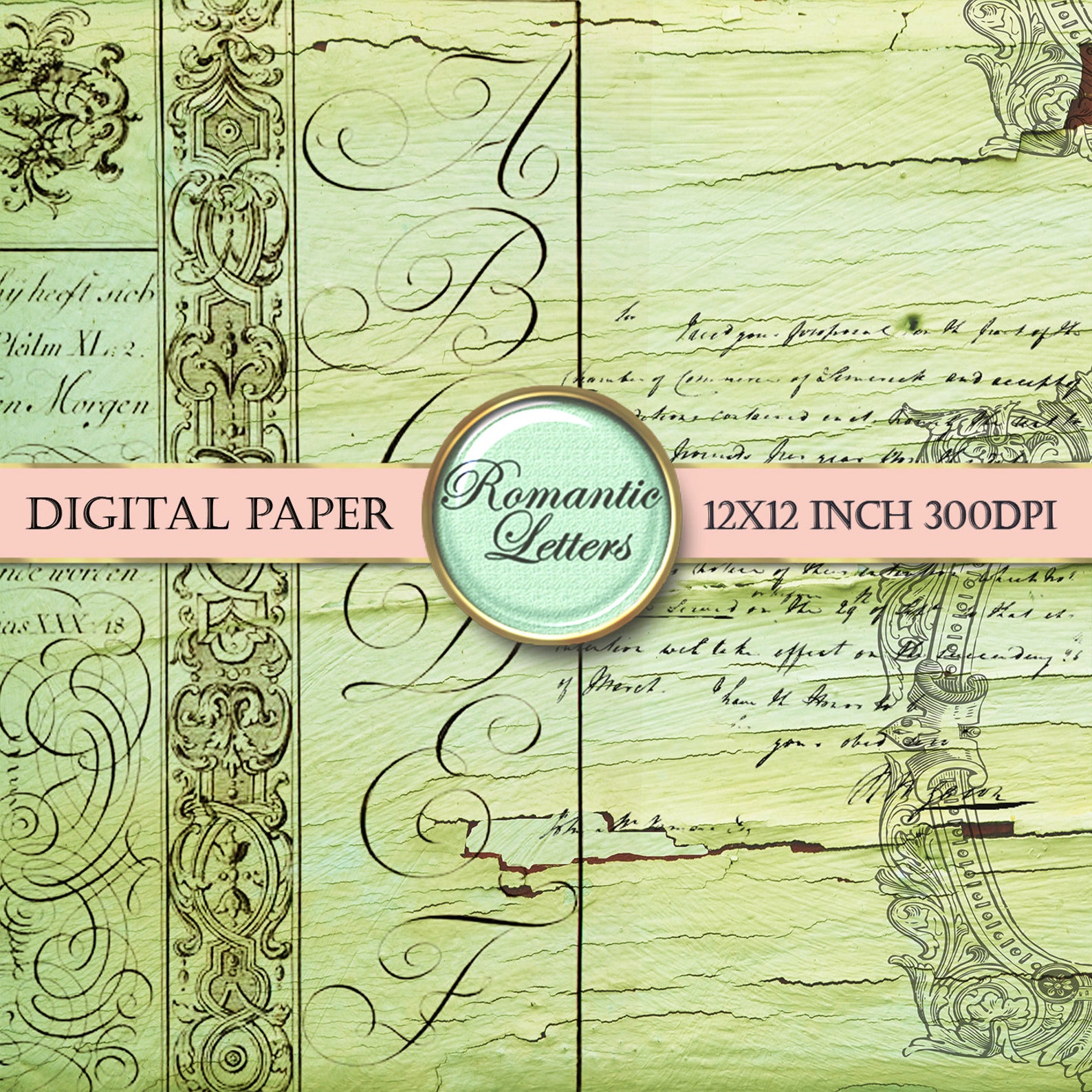 Digital Scrapbook Paper Pack Digital Background Paper Etsy