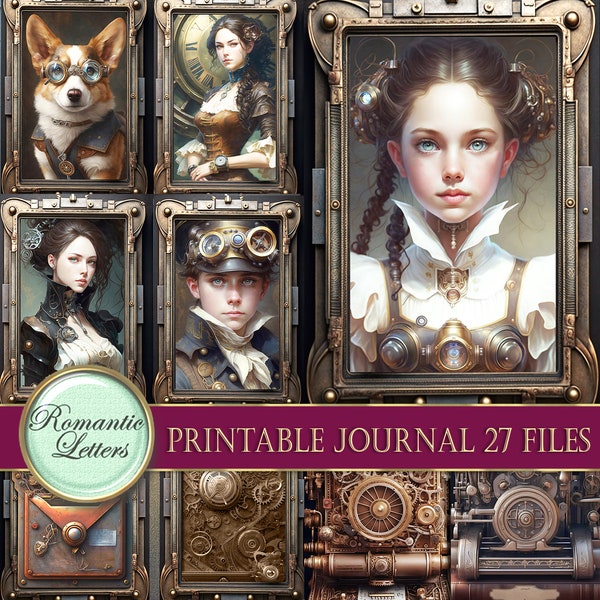 Steampunk Printable - Etsy