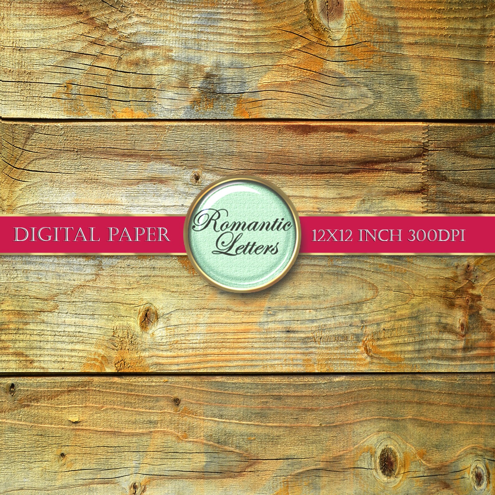 Digital Paper Pack Wood Texture Digital Scrapbook Wood Etsy