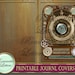Steampunk Printable Journal Covers Industrial Digital Scrapbooking ...