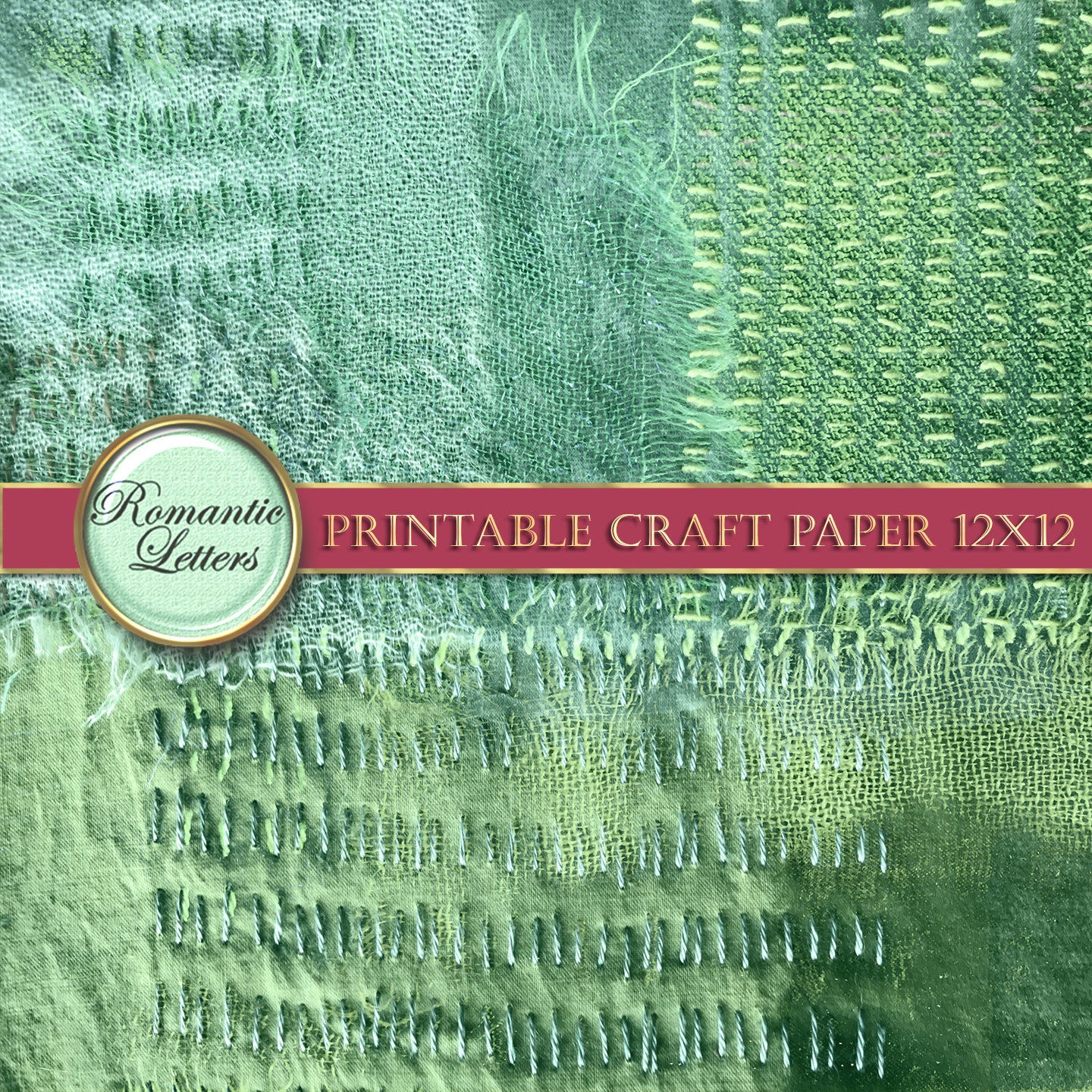 Digital Printable Craft Paper Linen Texture Digital Scrapbook Paper ...
