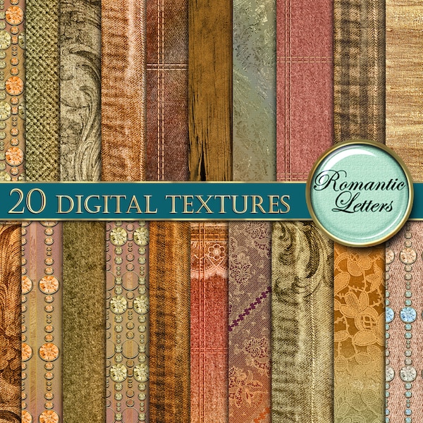 Orange Linen texture digital paper pack digital scrapbook background paper printable paper orange vintage background burlap fabric download