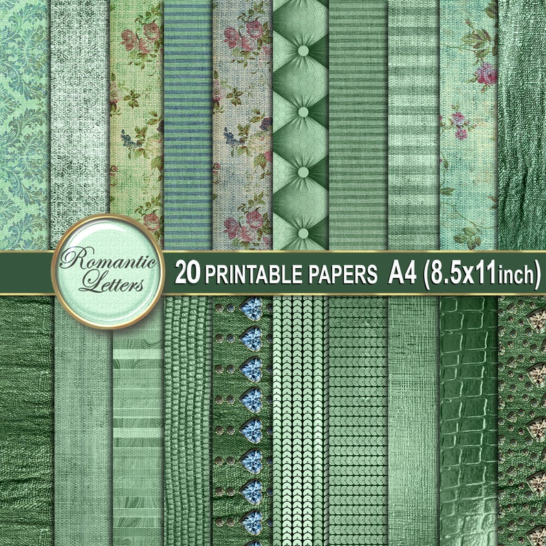 Digital paper linen texture digital scrapbooking linen background paper pack digital linen texture digital scrapbook paper fabric pattern image 3