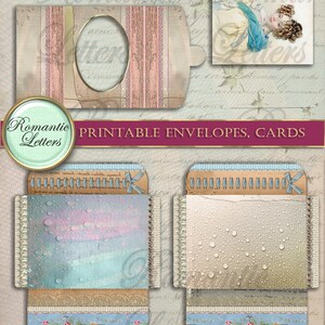 Printable Vintage Envelopes Printable Photo Cards Printable Card ...