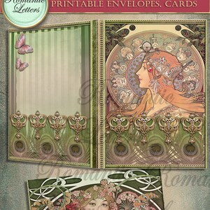 Printable Victorian Envelopes Printable Digital Collage Sheet Art ...