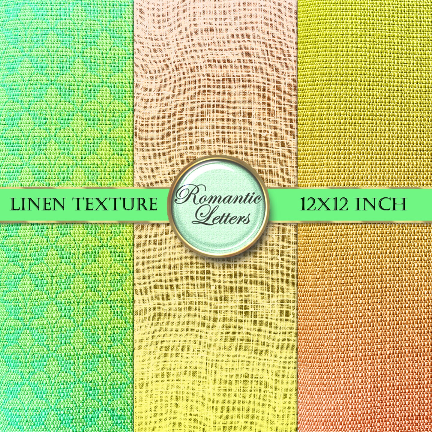 Easter Digital Paper Pack Linen Easter Digital Scrapbook Paper ...