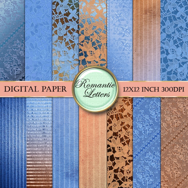 Crafted Photo Album, Fabric & Lace Etsy