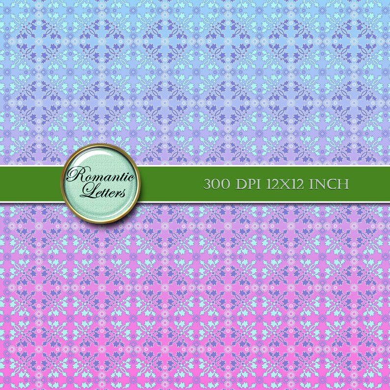 Digital Scrapbook Paper Background Pastel Wallpaper Digital | Etsy