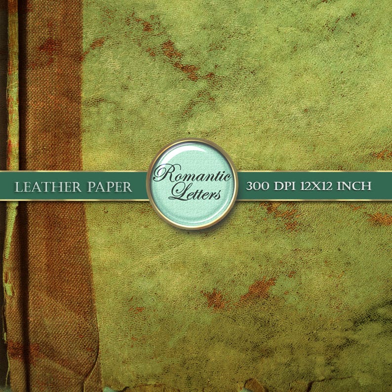 Digital scrapbook paper pack Leather printable scrapbook background paper digital steampunk paper pack Leather photo background background image 7